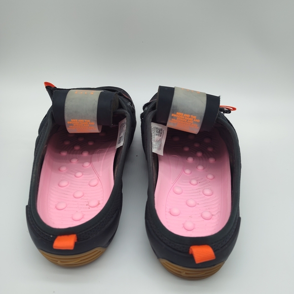 NIKE Offline Mule Black Orange Pink Slip On Comfort Shoes Men 12 EUC - Picture 8 of 8